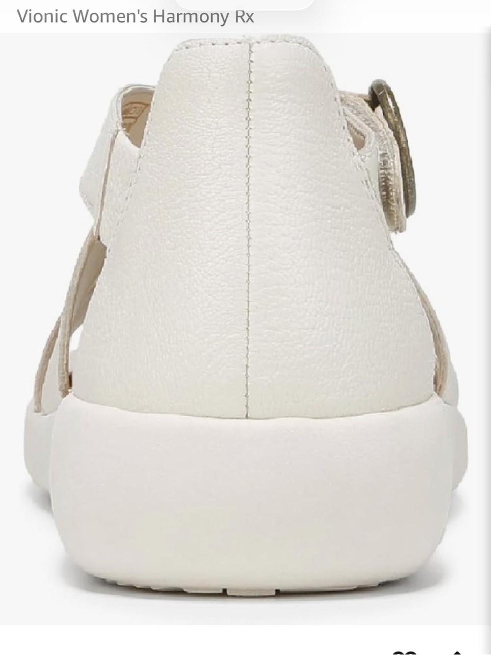 Vionic Harmony RX Sandal Cream - Picture 15 of 16